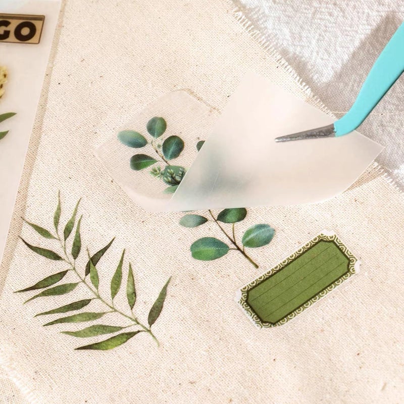 FGISAR 12 Sheets Rub on Transfers for Furniture Crafts Vintage Rub On Transfer Stickers Flower Plant Mushroom Butterfly Berry Stickers for Wood Fabric Furniture Decals for Home Office Scrapbooking Journals - Image 3